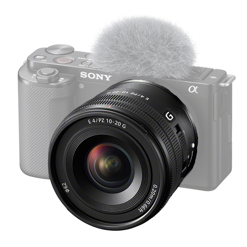SonyE1020mmF4GPZLensmounted