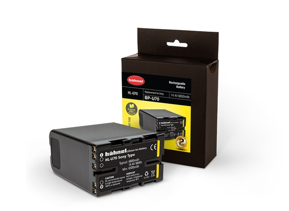 Hahnel HL-U70 Battery Front